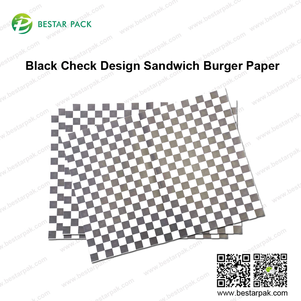 Black Check Design Sandwich Burger Paper.jpg