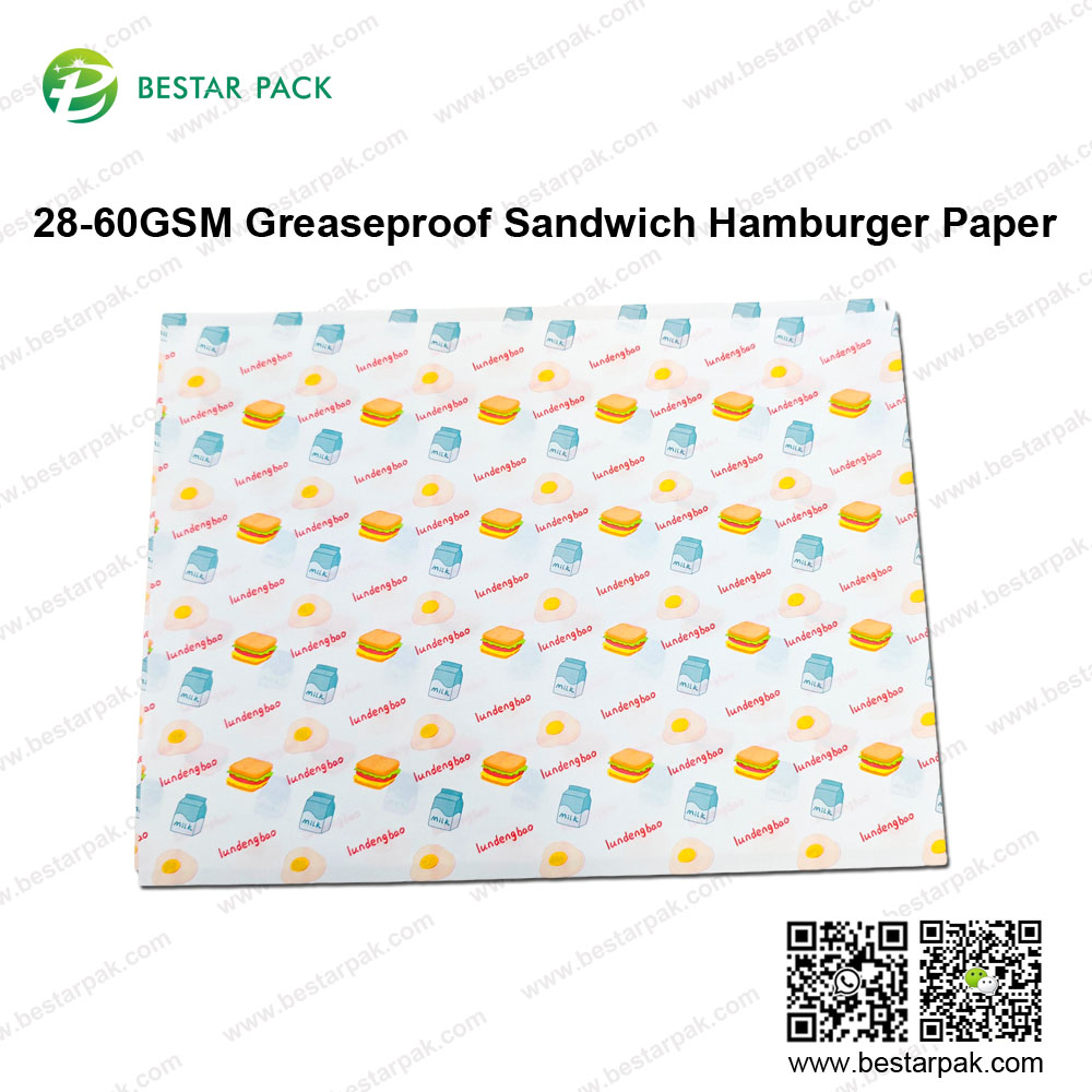28-60GSM Greaseproof Sandwich Hamburger Paper.jpg